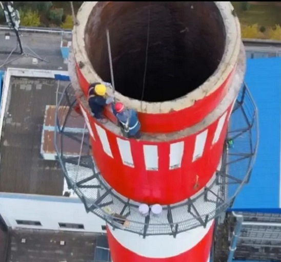 煙囪安裝避雷針：高空安裝，質(zhì)量保證